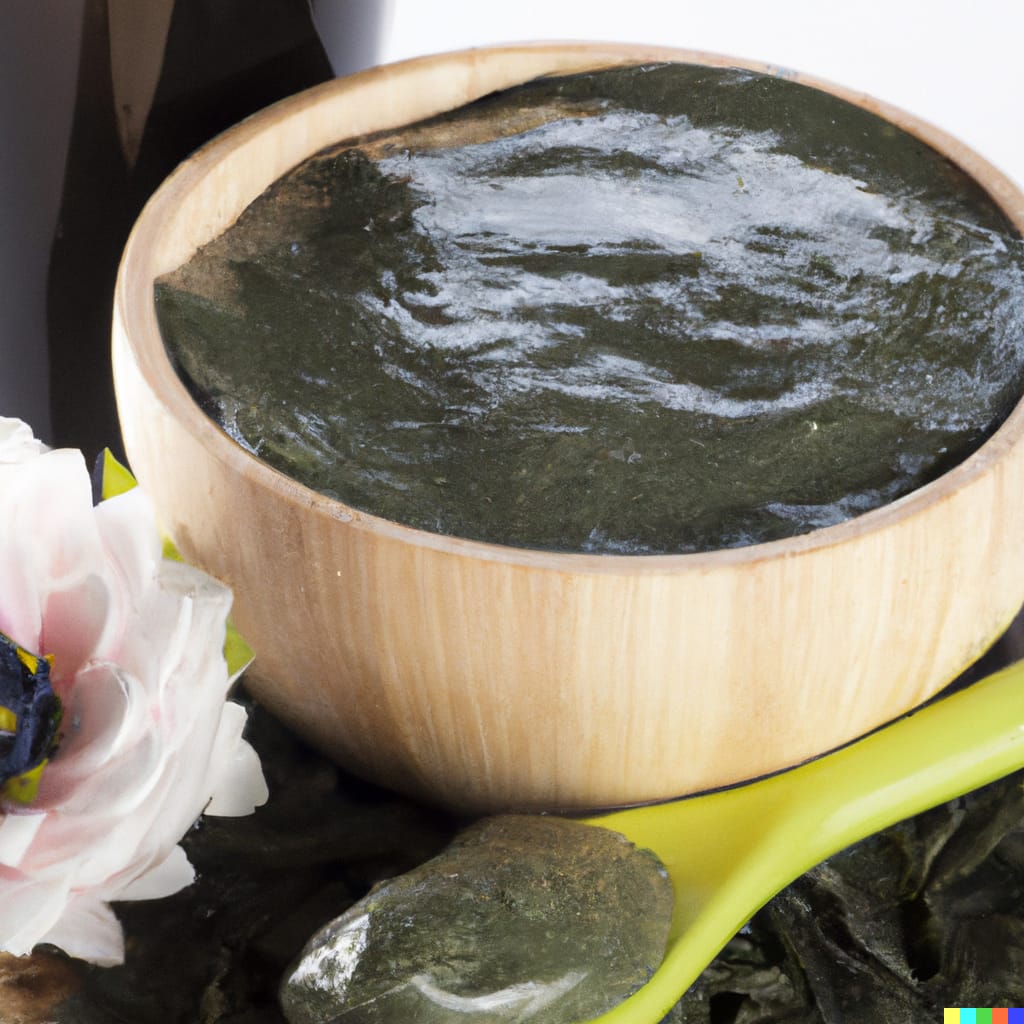 masker spirulina