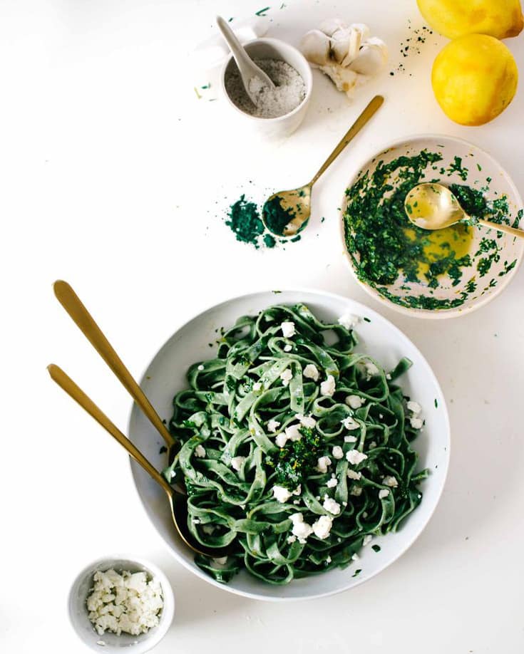 Spirulina Pasta or Noodles